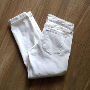 Banana Republic White Jeans